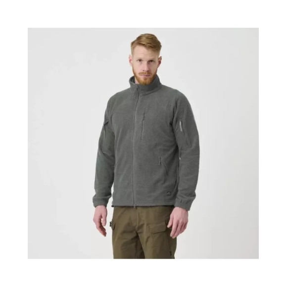 Helikon Alpha Tactical Grid Fleece Sweatshirt Foliage Green