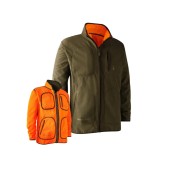 Deerhunter 5526 Gamekeeper Reversible Fleece Jacket Orange