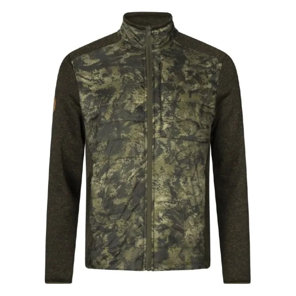 Гібридна куртка Seeland Theo Camo Pine Green / Світшот Invis Green