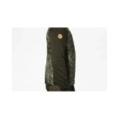 Гібридна куртка Seeland Theo Camo Pine Green / Світшот Invis Green