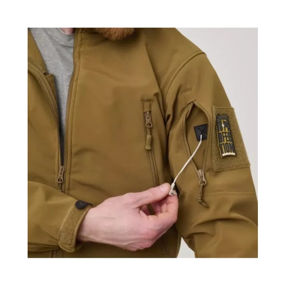 Helikon Gunfighter Shark Skin Windblocker Jacket Foliage Green