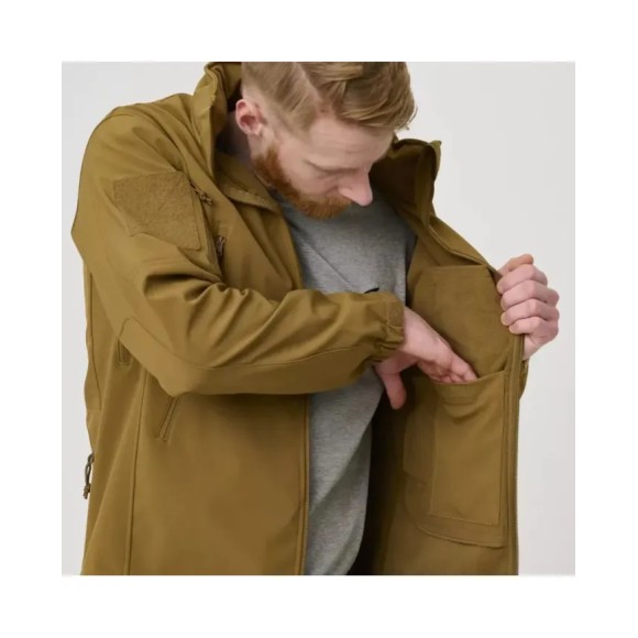 Helikon Gunfighter Shark Skin Windblocker Jacket Foliage Green