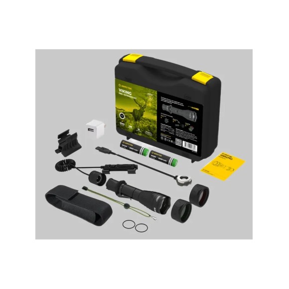 Armytek Viking Pro Magnet Usb Extended Set White