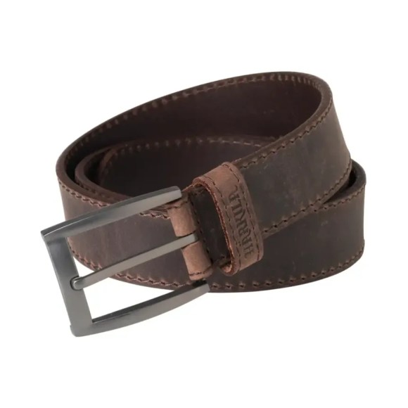 Pasek Harkila Arvak Leather Belt Deep Brown