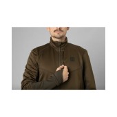 Bluza Harkila Scandinavian Fleece Jacket Willow Green/Deep Brown