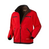 Bluza Polarowa Harkila Kamko Fleece Brown/Red