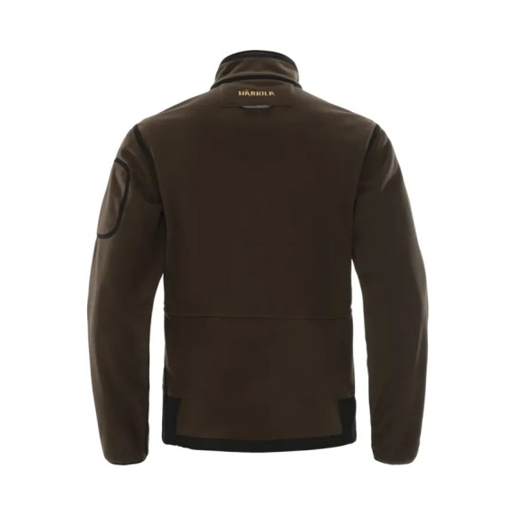Bluza Polarowa Harkila Kamko Fleece Brown/Red