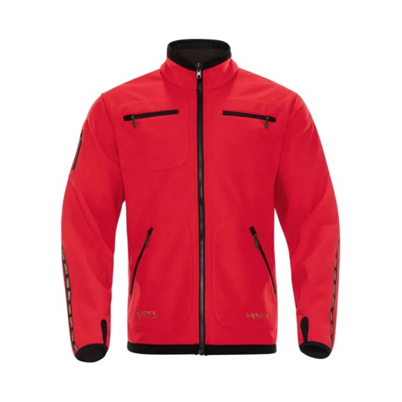 Bluza Polarowa Harkila Kamko Fleece Brown/Red