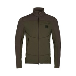 Harkila Olaf Fleece Jacket Willow Green/Shadow Grey