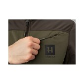 Bluza Harkila Olaf Fleece Jacket Willow Green/Shadow Grey