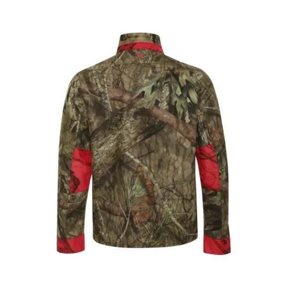 Bluza Harkila Moose Hunter 2.0 Fleece Jacket Mossyoak®Break-Up Country®/Mossyoak®Red