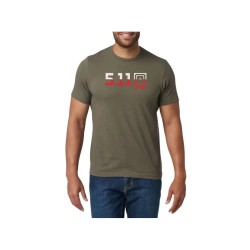 5.11 Польща 5.11 Зелена футболка Fill Ss Tee Ranger