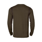 Футболка Harkila Forest Hunter L/S Мисливська зелена/тіньова коричнева.