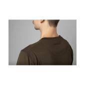Футболка Harkila Forest Hunter L/S Мисливська зелена/тіньова коричнева.