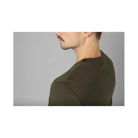 Harkila Base All Season L/S T-Shirt Willow Green Thermal Underwear
