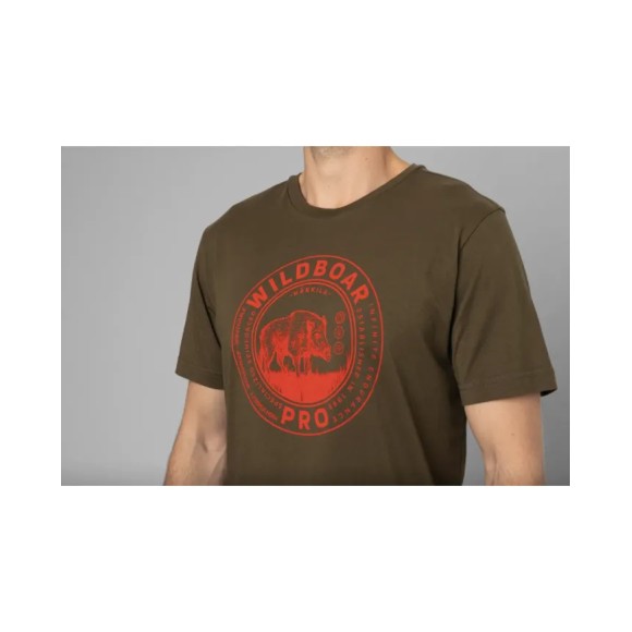 Koszulka Harkila Wildboar S/S T-Shir Willow Green