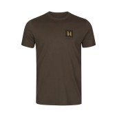 Koszulka Harkila Grom S/S T-Shirt Shadow Brown