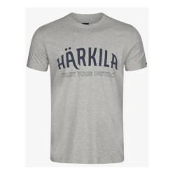 Koszulka Harkila Modi Melange S/S Light Grey Melange