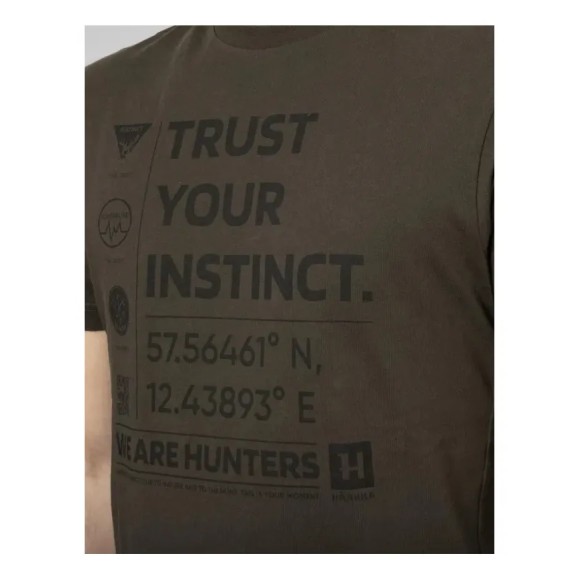 Harkila Instinct S/S T-Shirt Shadow Brown