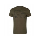 Koszulka Harkila Impact S/S T-Shirt Willow Green