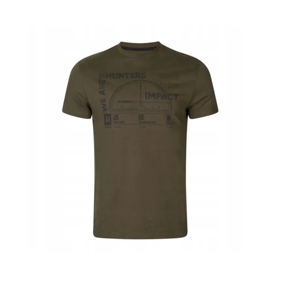 Koszulka Harkila Impact S/S T-Shirt Willow Green