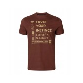 Футболка Harkila Impact S/S Золотисто-коричнева