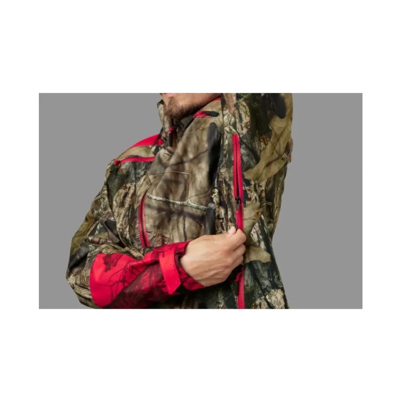 Kurtka Harkila Moose Hunter 2.0 Gtx Jacket Mossyoak®Break-Upcountry®/Mossyoak®Red