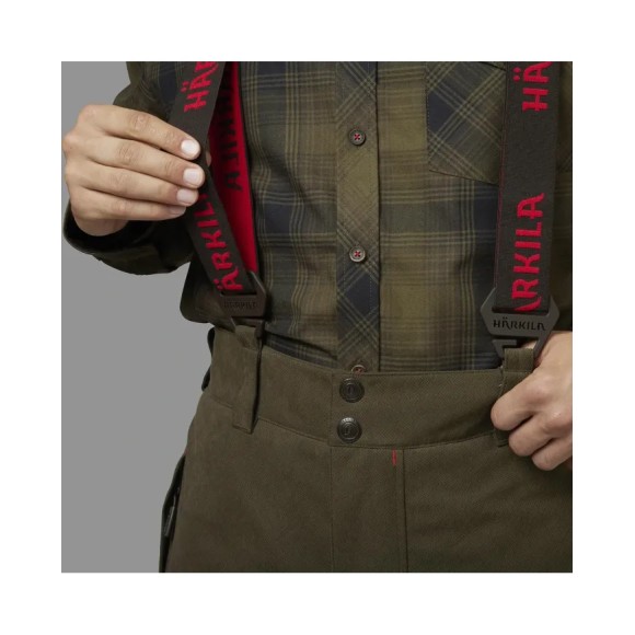Spodnie Harkila Driven Hunt Hws Insulated Trousers Willow Green