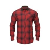 Harkila Driven Hunt Flannel Shirt Red/Black Check
