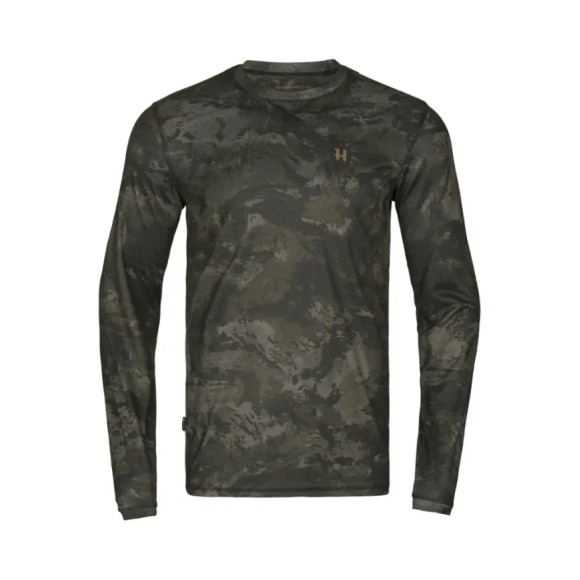 Koszulka Harkila Noctyx Camo L/S T-Shirt Axis Msp Black
