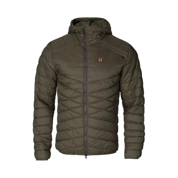 Kurtka Harkila Longmar Insulated Packable Hooded Jacket Willow Green
