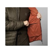 Kurtka Harkila Longmar Insulated Packable Hooded Jacket Willow Green
