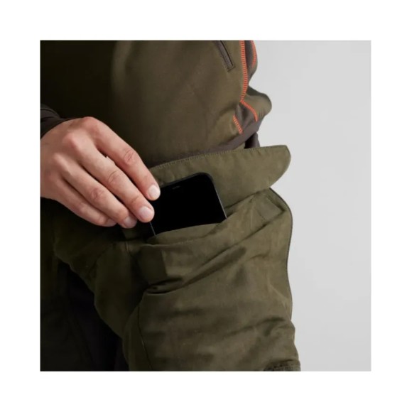 Spodnie Harkila Scandinavian Trousers Willow Green/Deep Brown