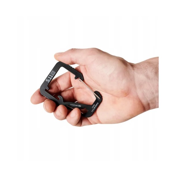 Carabiner 5.11 Hardpiont M3 019 Black