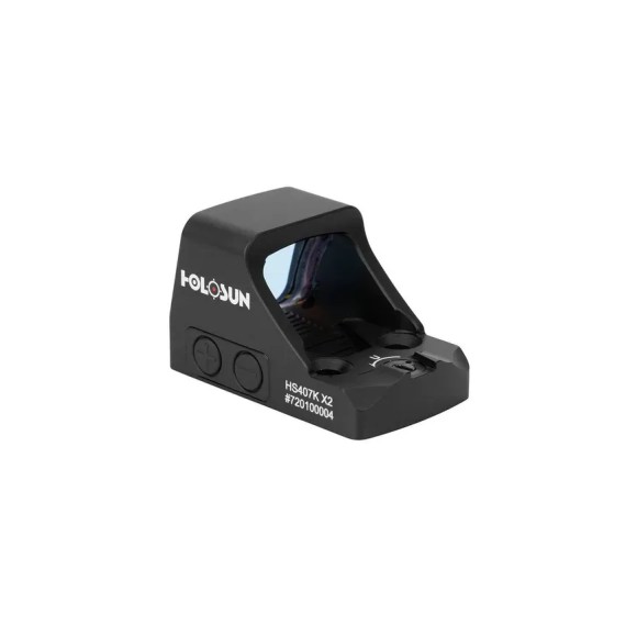 Holosun - Hs407K X2 Open Reflex Subcompact Pistol Sight Коліматор - 6 Moa