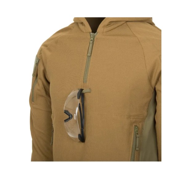 Bluza Helikon Range Hoodie Topcool Coyote/Adaptive Green