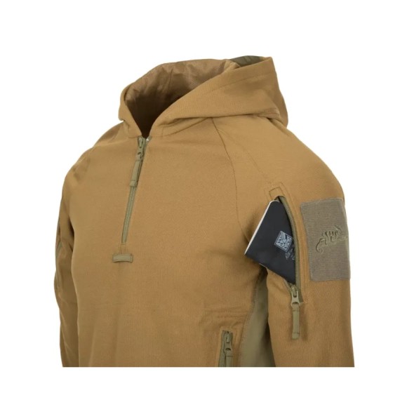 Bluza Helikon Range Hoodie Topcool Coyote/Adaptive Green