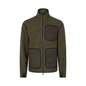 Seeland Rouge Reversible Fleece Sweatshirt Light Pine/Invis Green