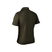 Deerhunter Excape Insulated T-Shirt With Zip-Neck Art Green Sweatshirt
