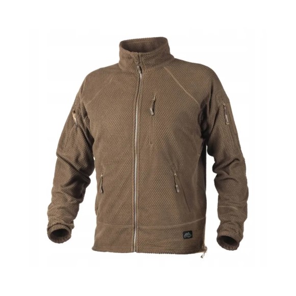 Helikon Alpha Tactical Grid Fleece Sweatshirt Coyote L/Regular Bl-Alt-Fg-11-B05