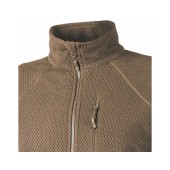 Helikon Alpha Tactical Grid Fleece Sweatshirt Coyote L/Regular Bl-Alt-Fg-11-B05 - тактичний флісовий світшот Coyote L/Regular Bl-Alt-Fg-11-B05