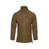 Helikon Alpha Tactical Grid Fleece Sweatshirt Coyote L/Regular Bl-Alt-Fg-11-B05 - тактичний флісовий світшот Coyote L/Regular Bl-Alt-Fg-11-B05