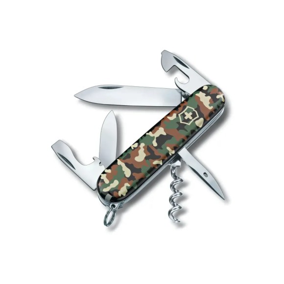 Victorinox Spartan pocket knife, 91 Mm, Camo Woodland
