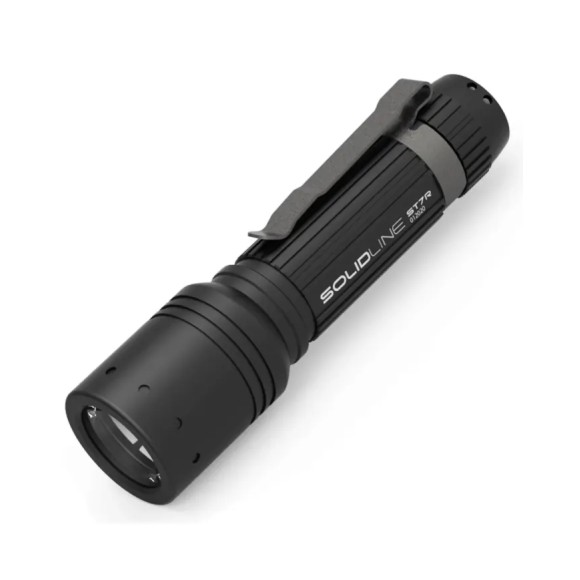 Ledlenser Solidline St7R Black, багатофункціональний ліхтар, 1000 Lm