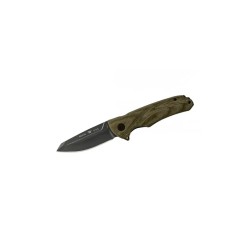 Buck Sprint Ops Green Micarta Folding Knife (13440)