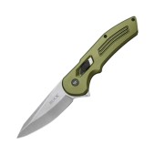 Buck Hexam Assist Knife, Green, Folding Knife (13241)