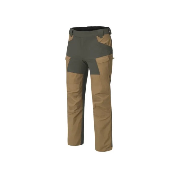 Гібридні штани Helikon Outback Dura Canvas Coyote Black