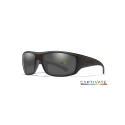 Окуляри Wx Omega Capt Pol Smoke Grey Matte Black в чорній матовій оправі
