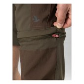 Seeland Birch Zip-Off Trousers Pine Green/Demitasse Brown