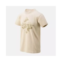 Koszulka Helikon Mountain Stream Cotton Khaki
